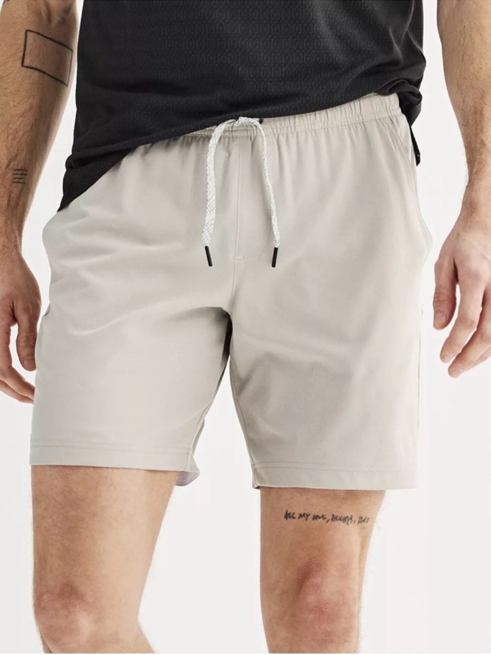 Goodfellow & Co Mens 7” Pull On Tech Active Golf Shorts Khaki Size XL | NWT